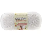 Bernat Softee Baby Yarn Solids-White 166030-2000