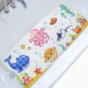 Non-slip Bath Mat 100x40cm, Anti-slip Bathtub Mat With 200 Suction Cups Pvc Material