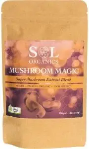 Sol Organics Mushroom Magic Super Mushroom Powder Blend 100g