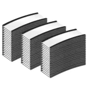 Pack of 50 - C Channel Magnetic Label Holders with Paper