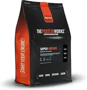 Protein Works - Super Greens Powder Supplement, Pomegranate and Cranberry, 250 g