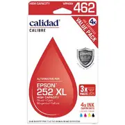 Calidad Epson 252 XL Ink Cartridge 4 Pack