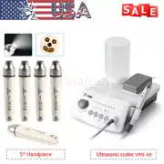 VRN Dental Wireless Ultrasonic Piezo Scaler Auto Water / 5 LED Scaler Handpiece