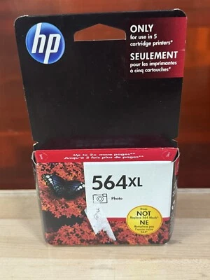 HP 564XL PHOTO Ink Cartridge New in Box, Genuine HP CN322WN 05/2018 Free SH