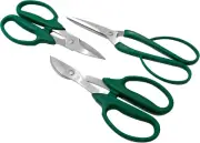 Precision Garden Pruning Scissors, 3 Assorted Size