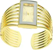 [Gatuida] 2 pcs Fashion Strap Beautiful Girl Watches Delicate Pretty Jewelry Bracelet Wrist Gift Golden Bangle Lady Luxury Automatic Any Women Watch Ladies Decorative