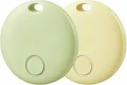 [Reyke] Smart Tag, Air Tracker Luggage Tracker, Works with Apple Find My (iOS Only), Item Locator for Key, Luggage, Backpack, Wallet, IP67 Waterproof, 2 Pack