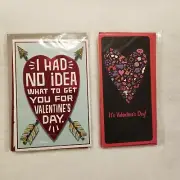 Hallmark New Valentine's Day Card Assortment 8 New Cards with Envelopes