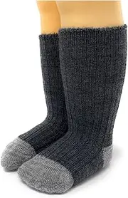 [WARRIOR ALPACA SOCKS] Baby & Toddler Socks made from natural Baby Alpaca Wool, Dye-Free, Temperature Regulating