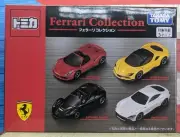 TOMICA FERRARI COLLECTION SET OF 488 SPIDER SF90 STRADALE LAFERRARI APERTA ROMA