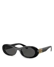 Miu Miu Oval Sunglasses, 50mm