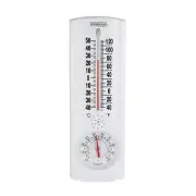 Vertical Thermometer and Hygrometer Indoor Outdoor Thermometer Wireless Humid...