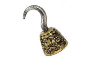 Kangaroo Pirate Hook, Captain Hook, Captain Hook Costume Adult, Captain Hook Costume for Kids, Hand Hook, Pirate Hook Hand, Captain Hook Hand for Party Cosplay, Plastic Hook for Kids with Skull Design