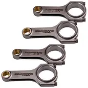 [MaXpeedingrods] 4x Forged 4340 EN24 Connecting Rods compatible for Acura/HondaB18A B18B B20B B20Z Engine