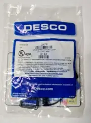 09078 - DESCO - WRIST STRAP SILVER NYLON W 6 FT CORD - SEALED - NEW