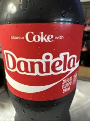 Share A Coke with Daniela 2025 Personalized Gift Coca Cola Bottle 20oz