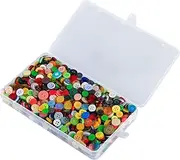 Thyonta Sewing Buttons 1000PCS Mixed Colours Buttons Colourful Resin Buttons for DIY Crafts Sewing Crafting