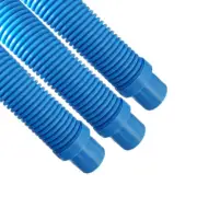 Puri Tech Pool Cleaner Vac Hose Kreepy Krauly Barracuda 1.5 in x 48ft Blue 3 pk