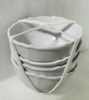 Melamine White Bowls set of 4 Tidbit New 4x2 208 Park