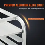 20 Tier Bakery Racks with Wheels Aluminum Trolley for Sheet Pan Storage For
