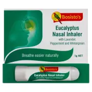 Bosisto's Eucalyptus Nasal Inhaler Handy Pack 1g