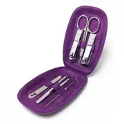 [Three seven] Three-seven Purple Manicure Set - 6 Tools