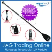 AQUATRACK FIBREGLASS/NYLON TELESCOPIC SUP PADDLE - 3-Piece Stand up Paddle Board