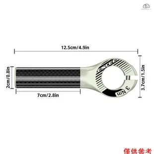 SNYD3 腳踏車碳纖維副把 摺疊車休息副把小握把小副把單車騎行配件，袋裝 莫蘭迪粉