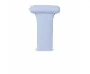Silicone Nurses Pin Fobs compatible with the Samsung Galaxy Watch 4 Classic (42mm & 46mm) - Light Blue