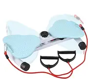 Twist Board For Exercise, Abdominal Exercise Waist, Adjustable -axis Rebound Waist, Noiseless Exercise Aerobic Waist With Circular Resistance Band, Slimming And Foot