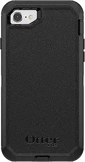 OtterBox Defender Series Case for iPhone SE 3rd Gen (2022), iPhone SE 2nd (2020), iPhone 8, iPhone 7 (Not Plus) - Case Only - Non-Retail Packaging - Black