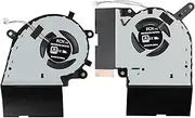 CPU+GPU Cooling Fan (5V) Replacement for Asus ROG Strix G531 G531GV G531GW G731 G731GW G731GV G512L G512LV G532LWS P/N: DFS5K12115491L FMMR DFS5K12304363L FMMM 13NR01I0P02111 13NR01I0P01012