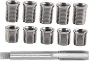 Spark Plug Thread Repair kit, M10x1.0 Bolt, M12x1.0 Tap Stainless Steel Repair kit for Automotive Engine