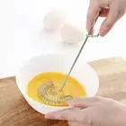 Stainless Steel Easy to Clean Manual Whisk Egg Beater Blender Hand Mixer