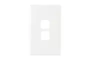 HPM XLP770-2PLWE | Excel 2 Gang Light Switch Cover | White