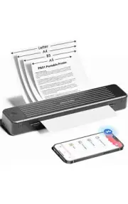 Phomemo M08F Wireless A4 Bluetooth Thermal Printer for Portable Travel M08F