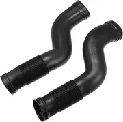 CCWUTQF 1 Pair Car Air Intake Hose Tube Compatible GL450 GL550 2008-2012 No.A1645051461/A1645051361 Plastic Black