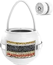 Bath Filter for Tub Fitespot 10 Stages Filtration Removes Hundreds of Contaminants, BPA Free, Purify Your Bathwater for Healthier Skin and Hair
