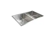 835x505mm Handmade 1.5mm Stainless Steel Undermount / Topmount Kitchen Sink with Square Waste