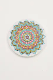 Print Plus Boho Print Mandala Coasters