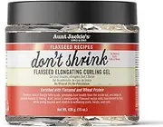 Aunt Jackie's Don't Shrink Flaxseed Elongating Curling Gel, 15 Ounce