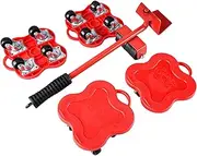 HUANGYUZHENZHI 5pcs Appliance Bed Home Heavy Stuffs Transport Refrigerators Mover Tool for Sofas Couches Furniture Slides Kit Lifter Roller
