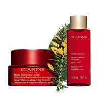 在飛比找PChome24h購物優惠-【CLARINS 克蘭詩】美魔凍齡回春組 (2024 限定)