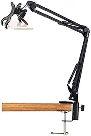 33'' Articulating Arm Phone Mount Stand for Baking Crafting Demo Videos/Live Streaming