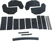 Hard Top Seal Kit Removable Cover Compatible with 2007-2017 Wrangler JK Wrangler JK Unlimited Models Foam Blocker Replace 68026937AB