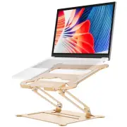 Laptop Notebook Stand Holder Adjustable Ultrabook Stand Riser Portable Compat...