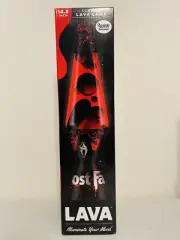 Ghostface Scream Black Wax/Red Liquid Lava Lamp Ghost Face Schylling Spencer’s