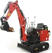 Home Use 1t Small Crawler Mini Excavator Construction Home Use Mini Excavator Machine