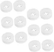 LIGIGWASH 12pcs Straw Hole Plugs Silicone Straw Stopper Replacement Stopper for Drink Hole Plugs for Tumblers