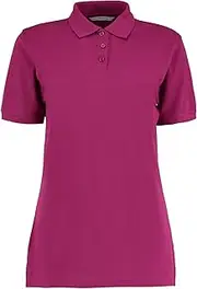 [KUSTOM KIT] Womens/Ladies Klassic Pique Polo Shirt (UK Size: 12 UK) (Magenta)